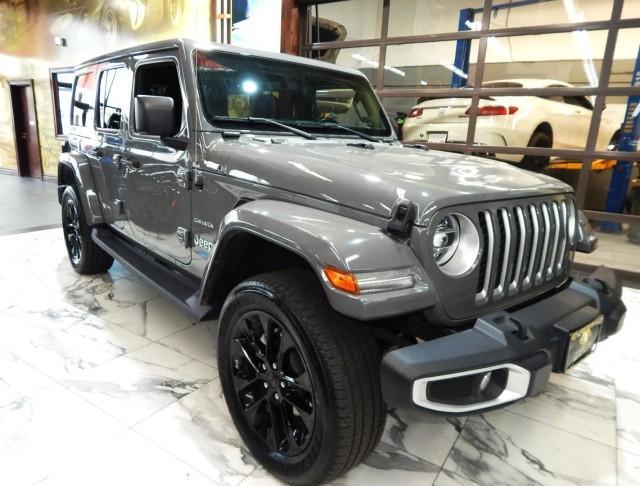 used 2021 Jeep Wrangler Unlimited 4xe car, priced at $33,995