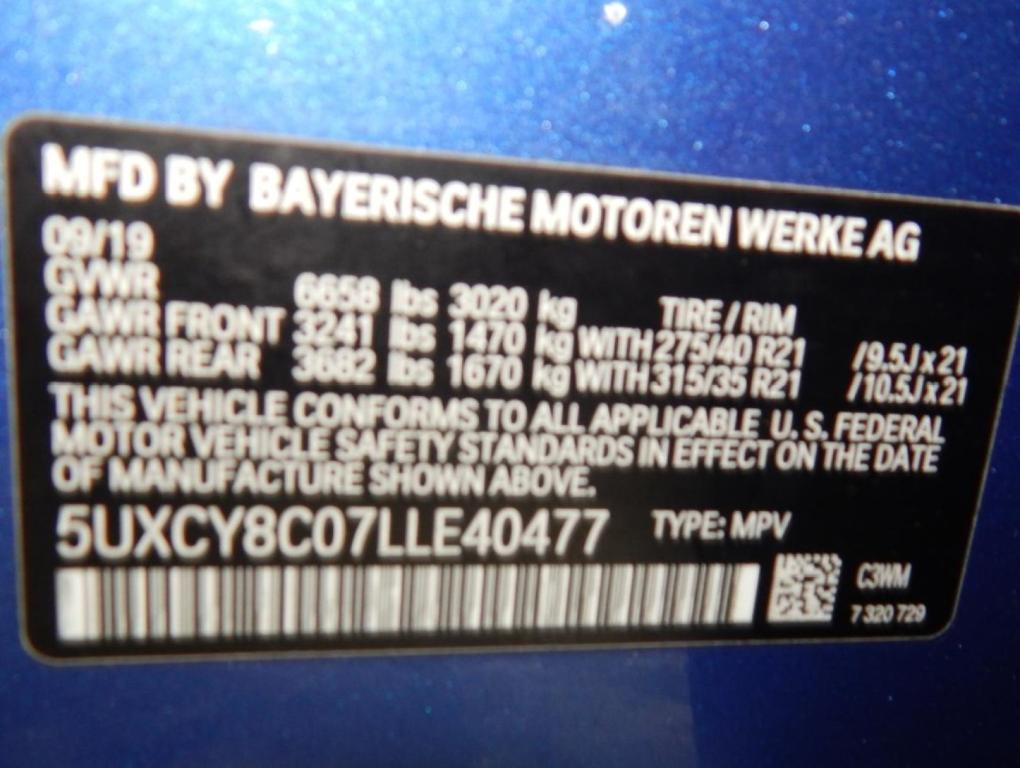 used 2020 BMW X6 car, priced at $38,978