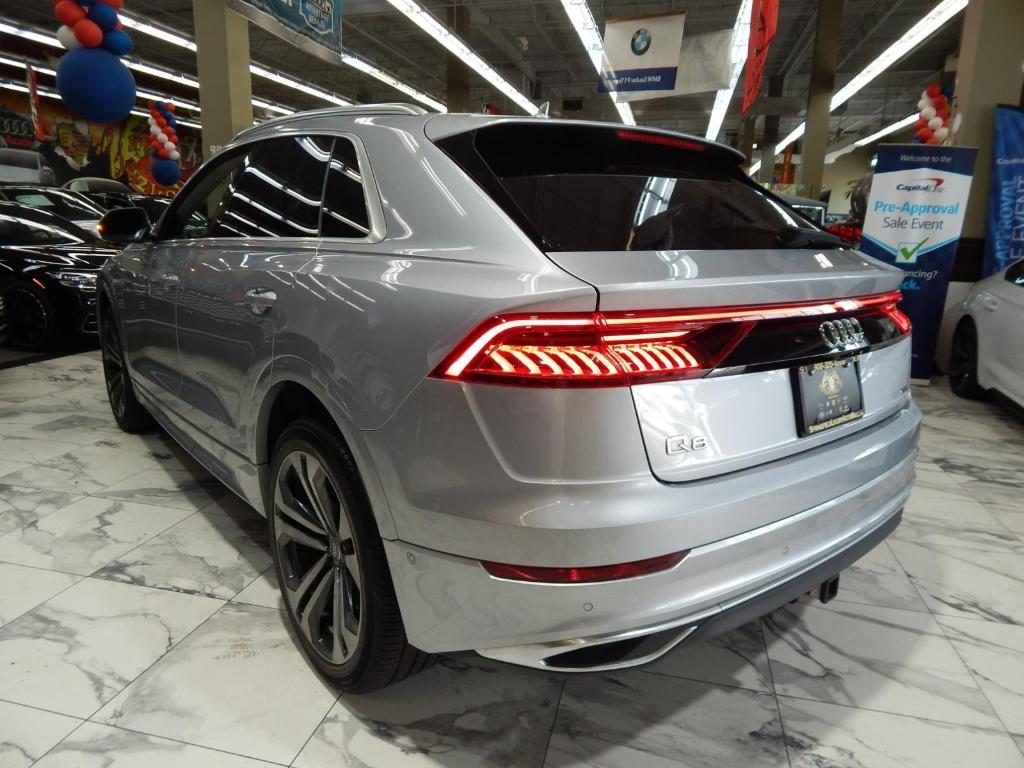used 2019 Audi Q8 car, priced at $35,995