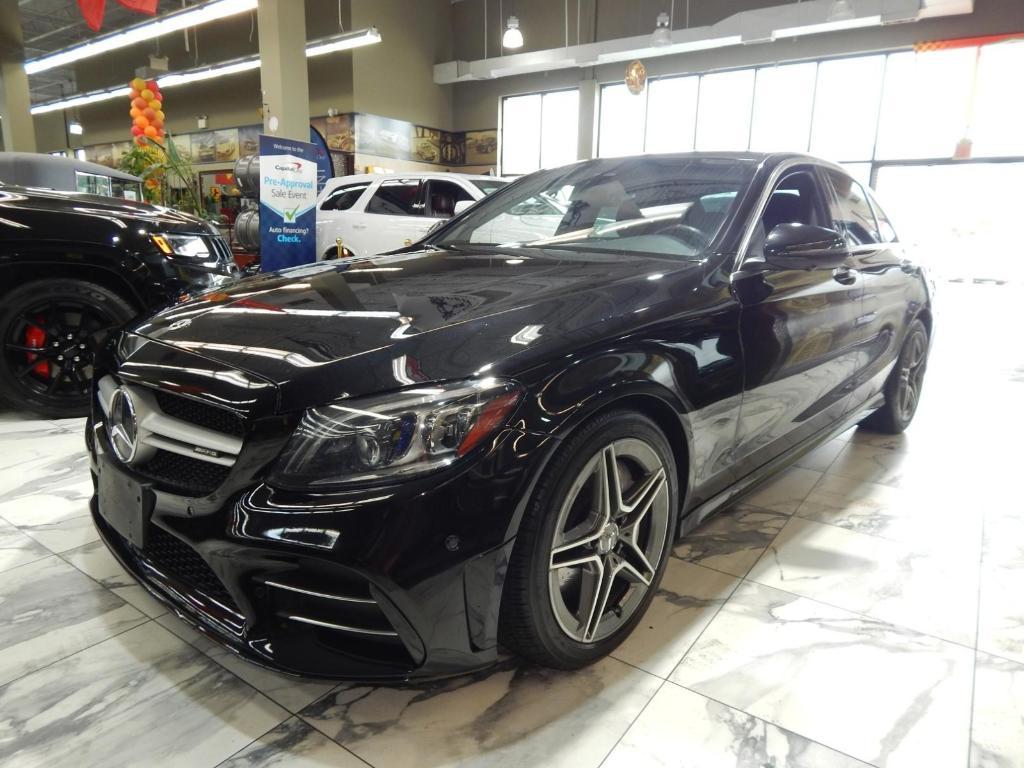 used 2020 Mercedes-Benz AMG C 43 car, priced at $31,995