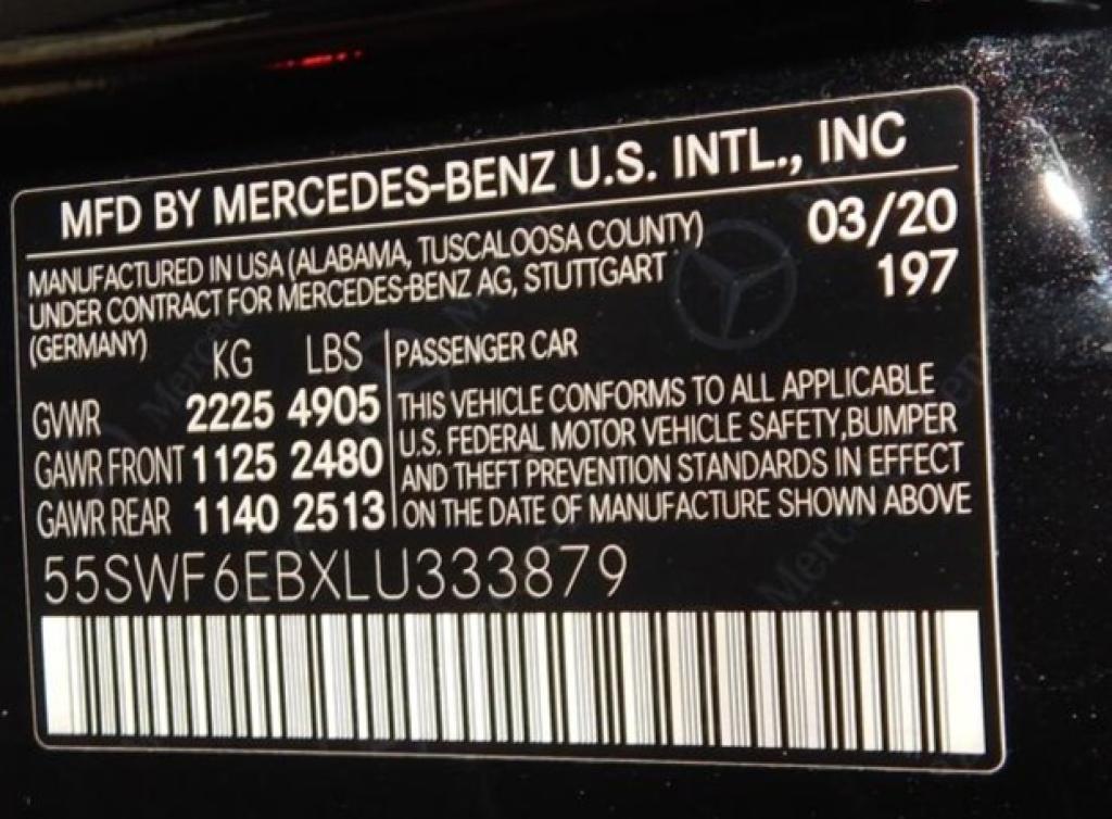 used 2020 Mercedes-Benz AMG C 43 car, priced at $31,995