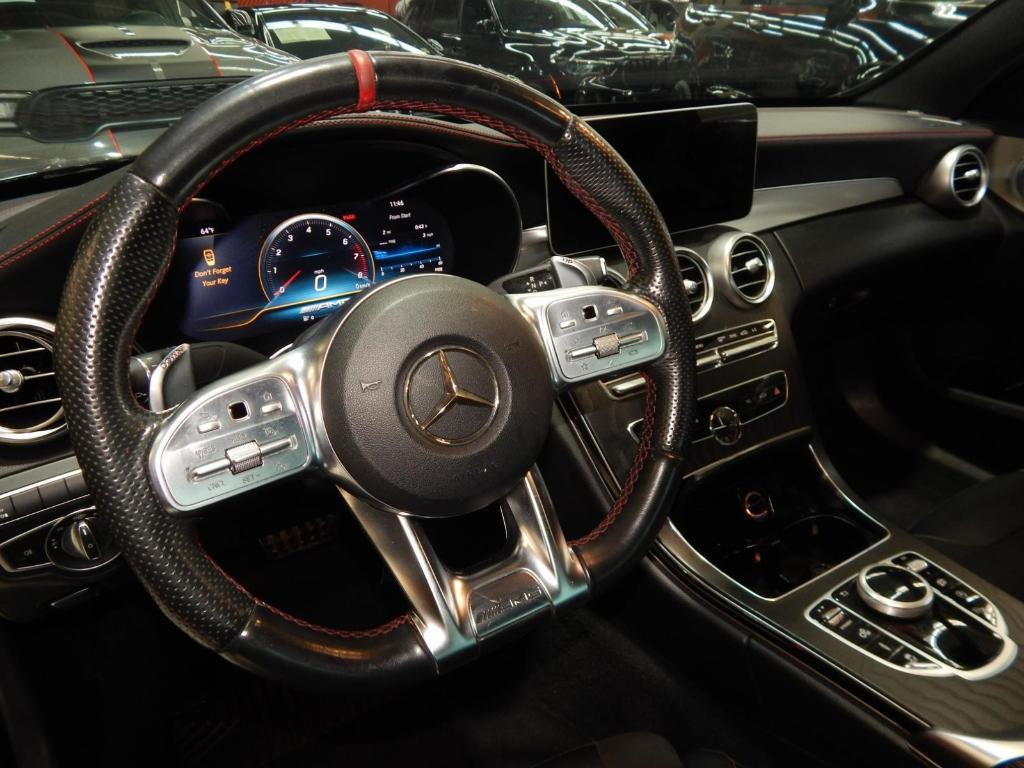 used 2020 Mercedes-Benz AMG C 43 car, priced at $31,995
