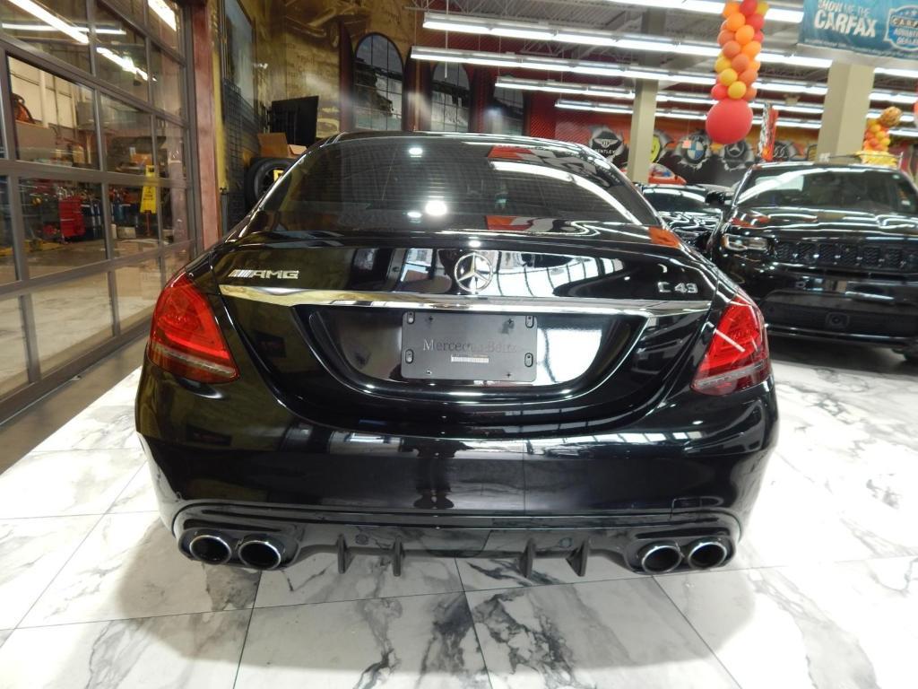 used 2020 Mercedes-Benz AMG C 43 car, priced at $31,995
