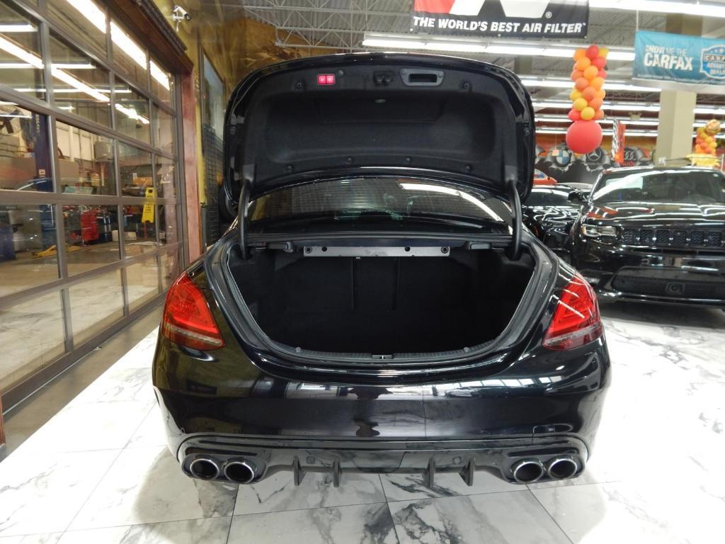 used 2020 Mercedes-Benz AMG C 43 car, priced at $31,995