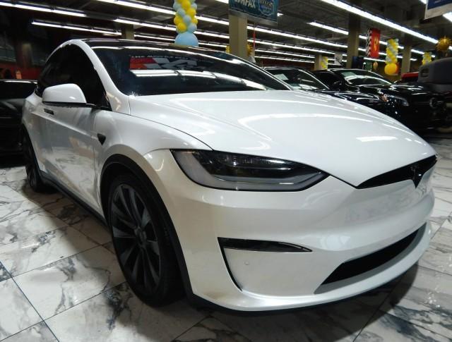 used 2022 Tesla Model X car, priced at $53,921