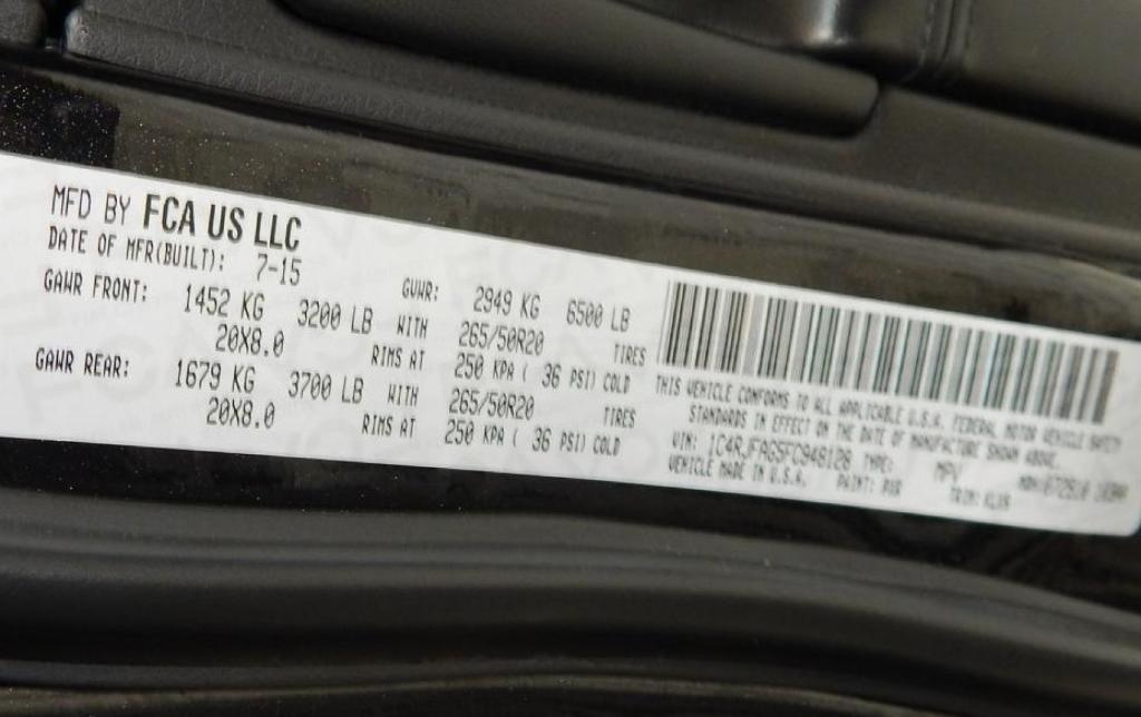 used 2015 Jeep Grand Cherokee car, priced at $16,995