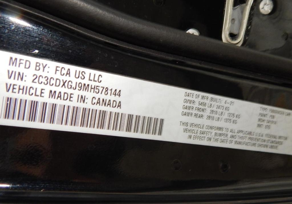 used 2021 Dodge Charger car, priced at $38,895