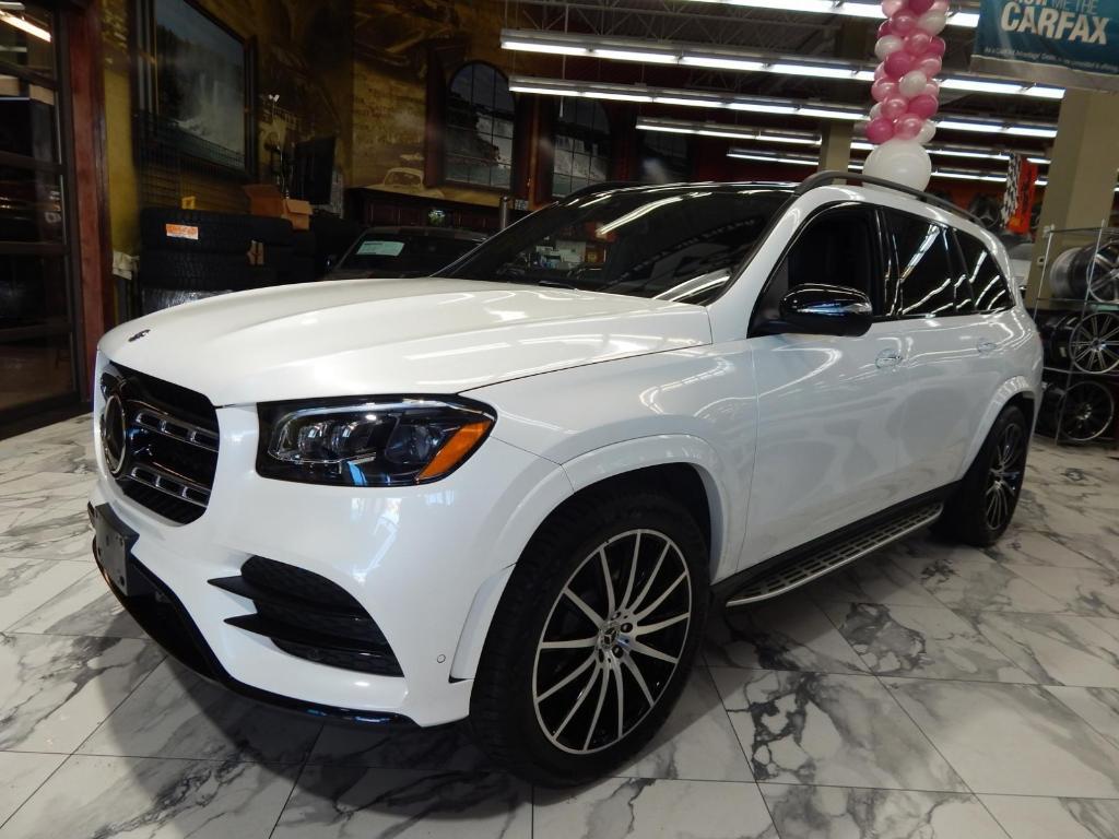 used 2021 Mercedes-Benz GLS 580 car, priced at $46,995
