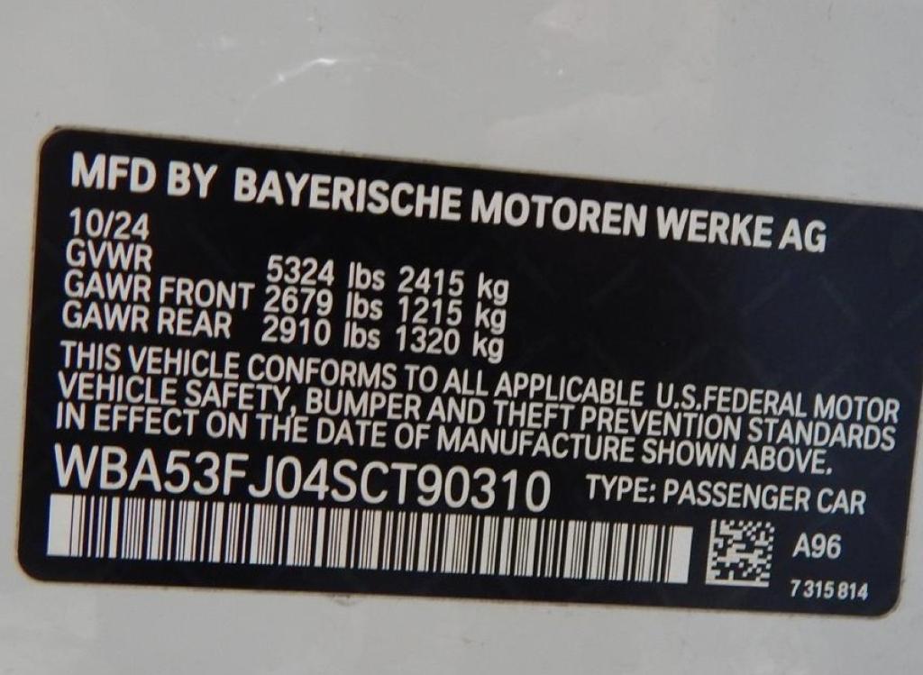 used 2025 BMW 530 car