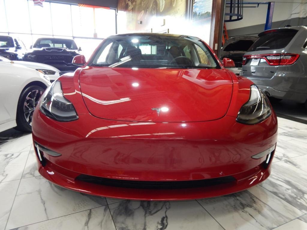 used 2023 Tesla Model 3 car, priced at $33,795