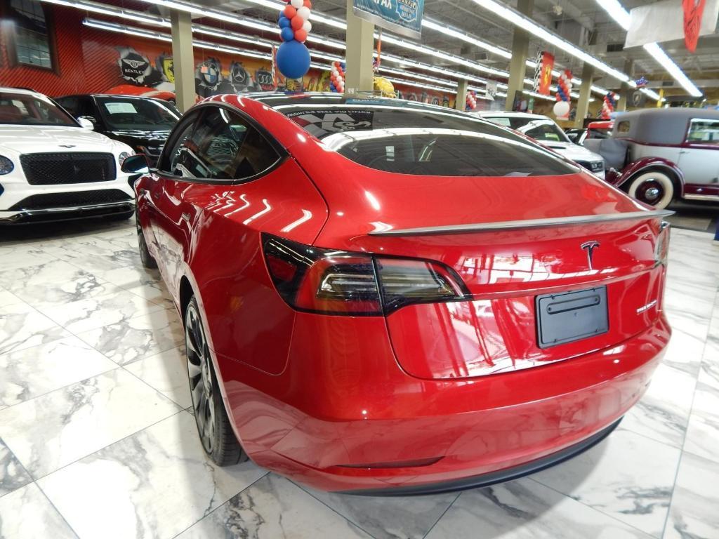 used 2023 Tesla Model 3 car, priced at $33,795