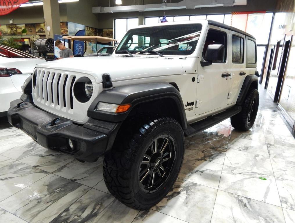 used 2021 Jeep Wrangler Unlimited car, priced at $36,895