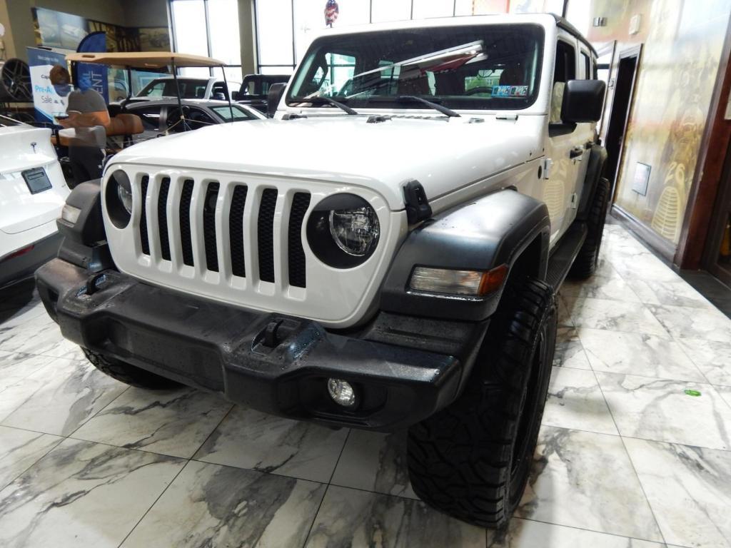used 2021 Jeep Wrangler Unlimited car, priced at $36,895