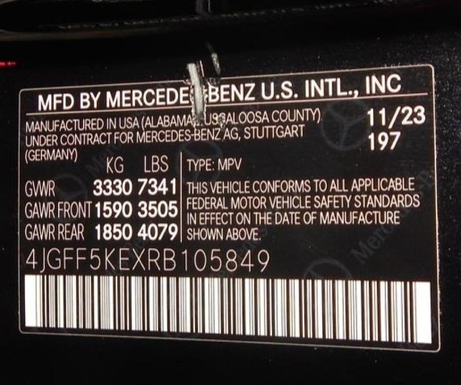 used 2024 Mercedes-Benz GLS 450 car, priced at $65,495