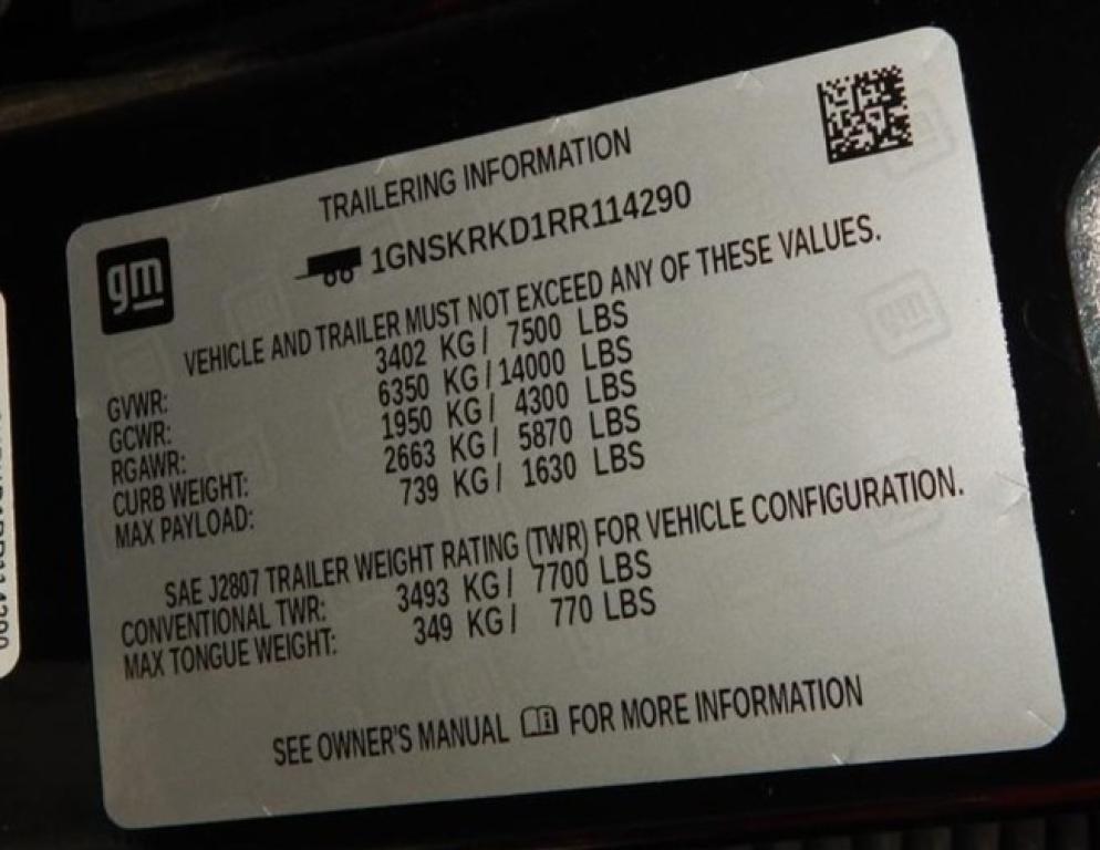 used 2024 Chevrolet Tahoe car, priced at $63,995