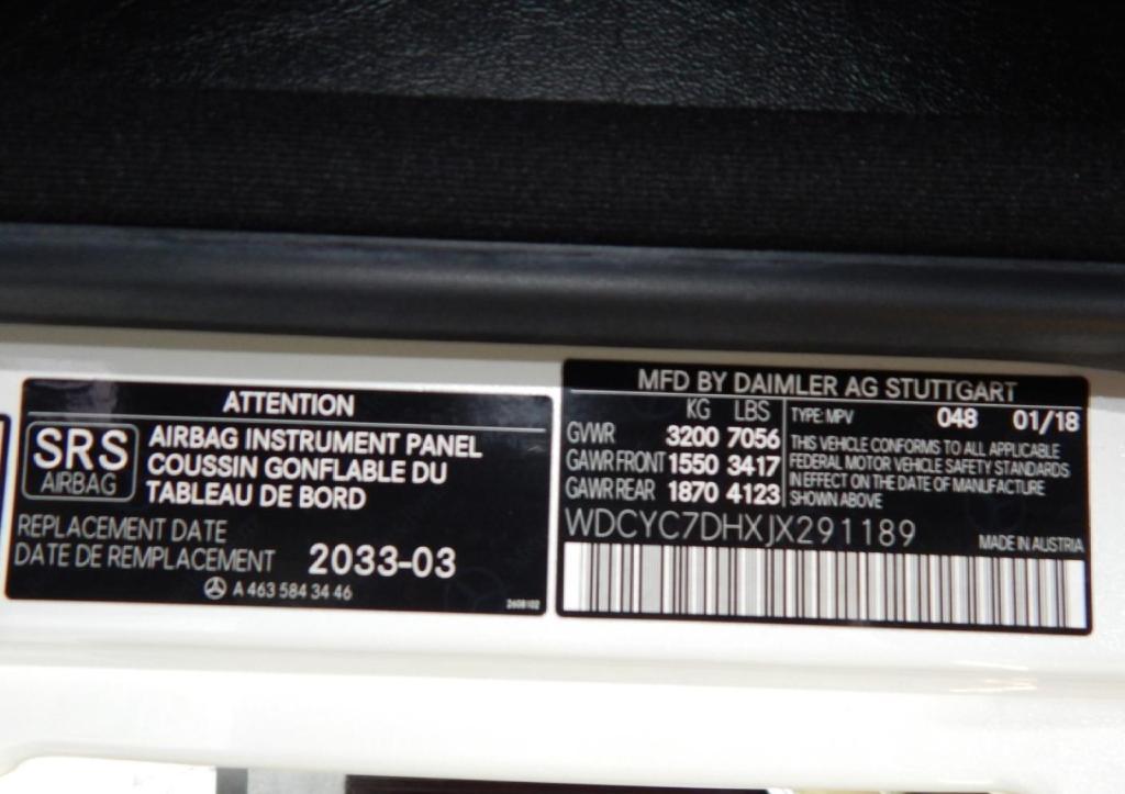 used 2018 Mercedes-Benz AMG G 63 car, priced at $62,589