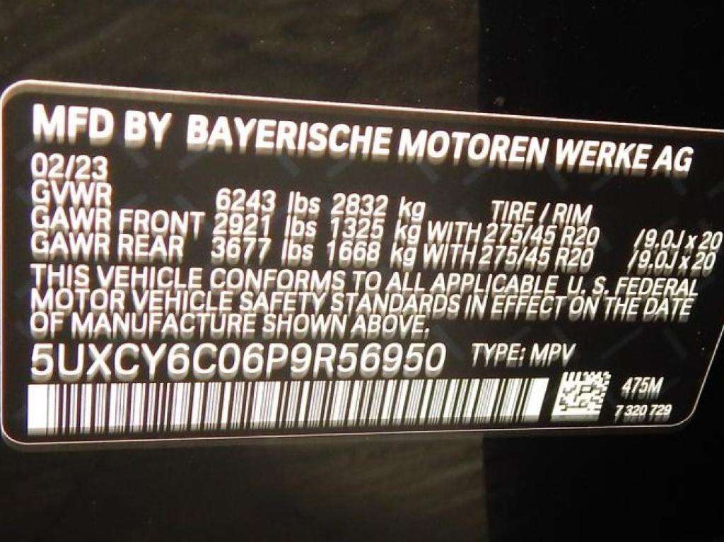 used 2023 BMW X6 car, priced at $52,787