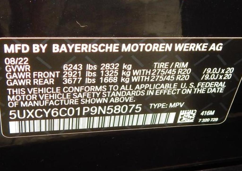 used 2023 BMW X6 car, priced at $44,985