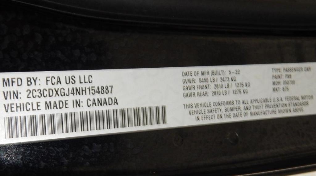 used 2022 Dodge Charger car, priced at $56,995