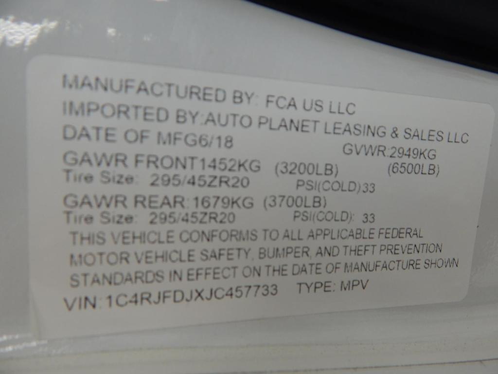 used 2018 Jeep Grand Cherokee car, priced at $35,995