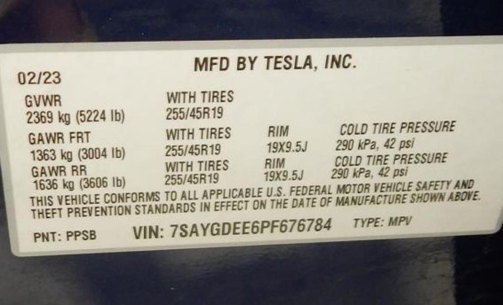 used 2023 Tesla Model Y car, priced at $28,998