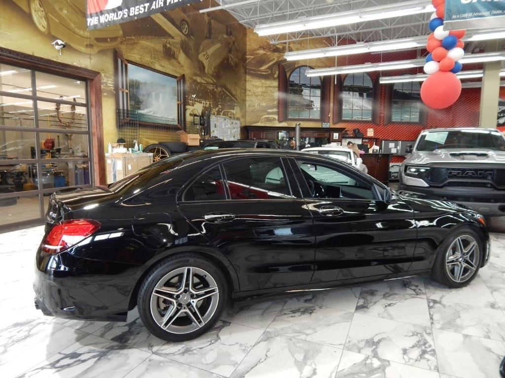 used 2021 Mercedes-Benz AMG C 43 car, priced at $30,989