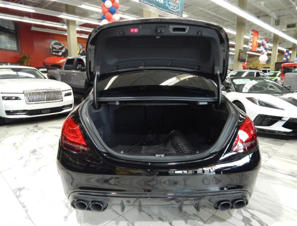 used 2021 Mercedes-Benz AMG C 43 car, priced at $30,989