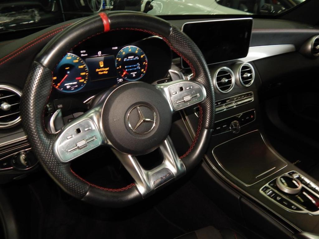 used 2021 Mercedes-Benz AMG C 43 car, priced at $30,989