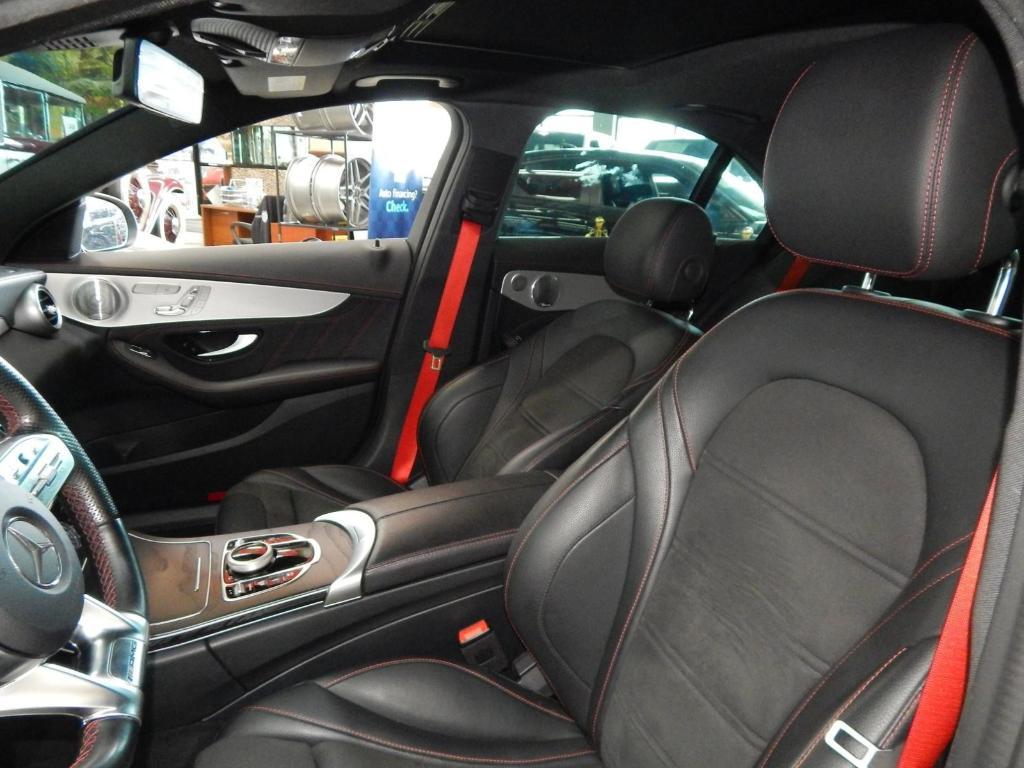 used 2021 Mercedes-Benz AMG C 43 car, priced at $30,989