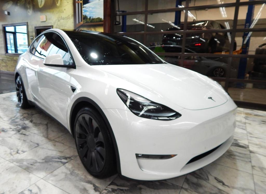 used 2022 Tesla Model Y car, priced at $29,895