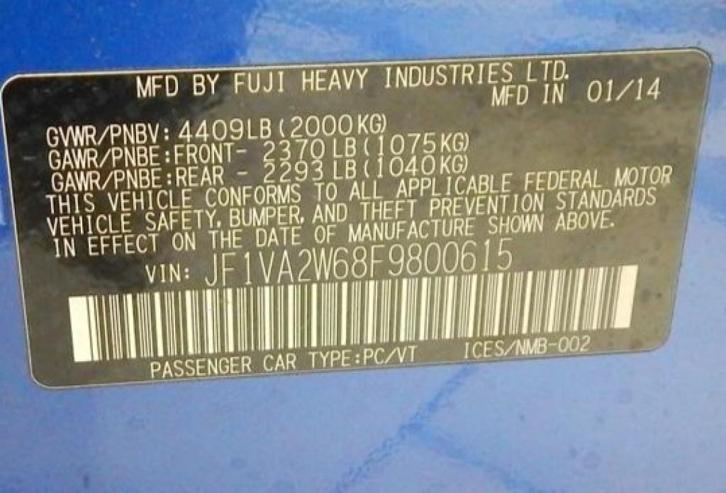 used 2015 Subaru WRX STI car, priced at $29,995