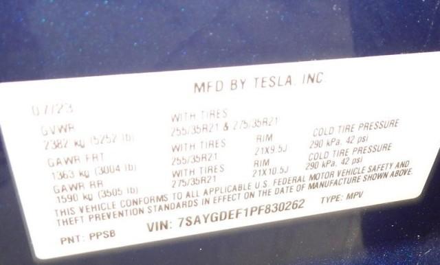 used 2023 Tesla Model Y car, priced at $43,921