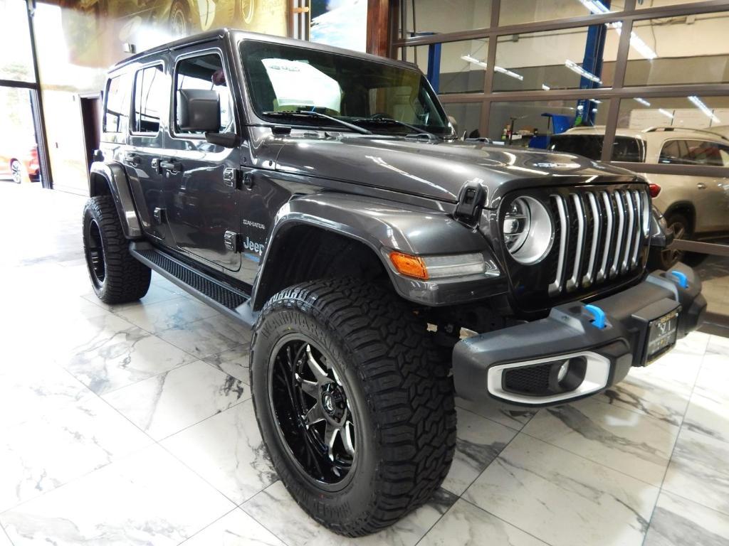 used 2022 Jeep Wrangler Unlimited 4xe car, priced at $35,995