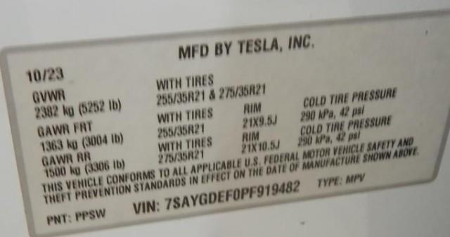 used 2023 Tesla Model Y car, priced at $34,995