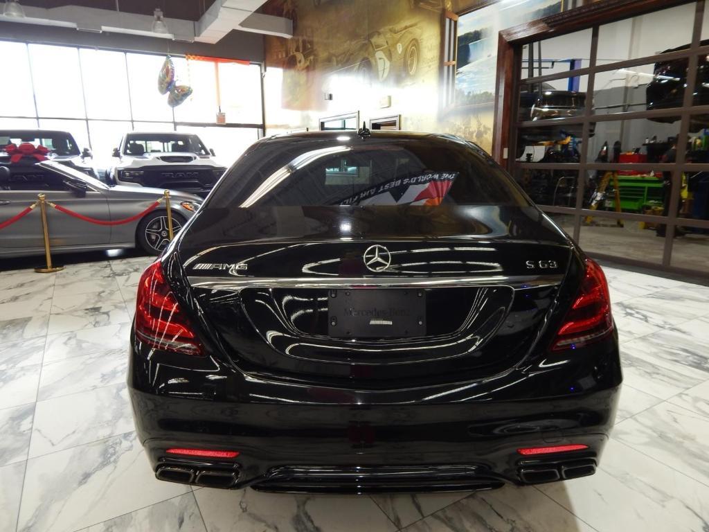 used 2018 Mercedes-Benz AMG S 63 car, priced at $49,895
