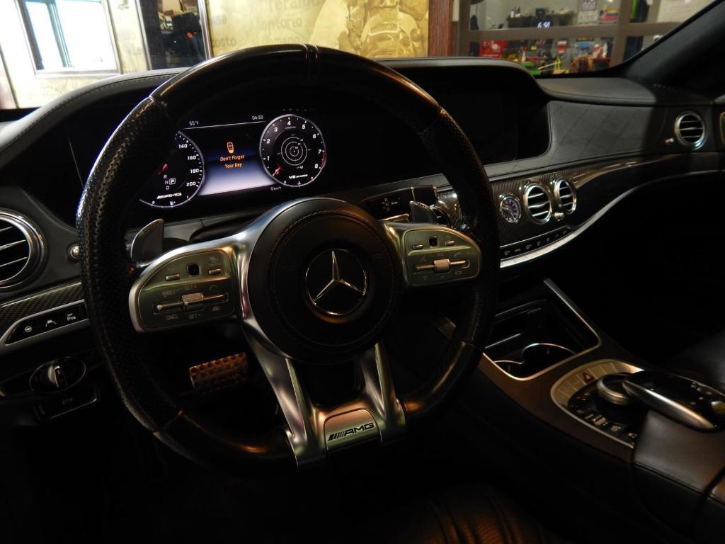 used 2018 Mercedes-Benz AMG S 63 car, priced at $49,895