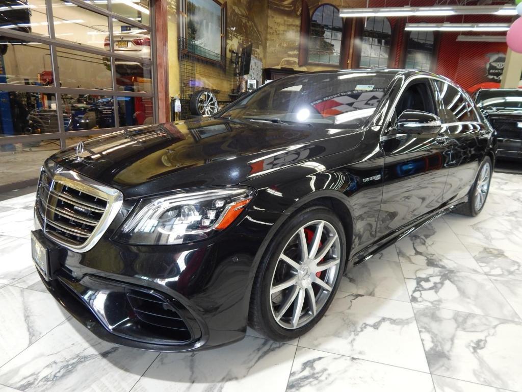used 2018 Mercedes-Benz AMG S 63 car, priced at $49,895