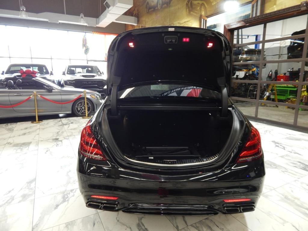 used 2018 Mercedes-Benz AMG S 63 car, priced at $49,895