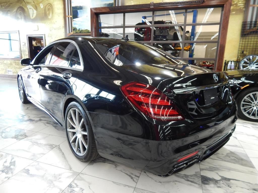 used 2018 Mercedes-Benz AMG S 63 car, priced at $49,895