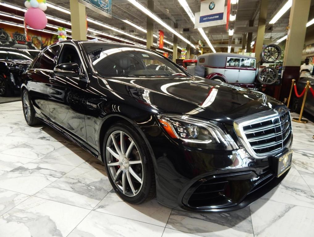 used 2018 Mercedes-Benz AMG S 63 car, priced at $49,895