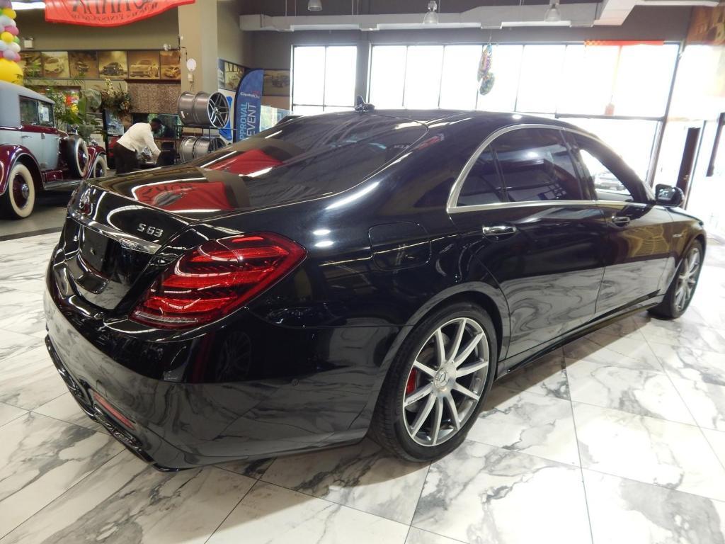 used 2018 Mercedes-Benz AMG S 63 car, priced at $49,895