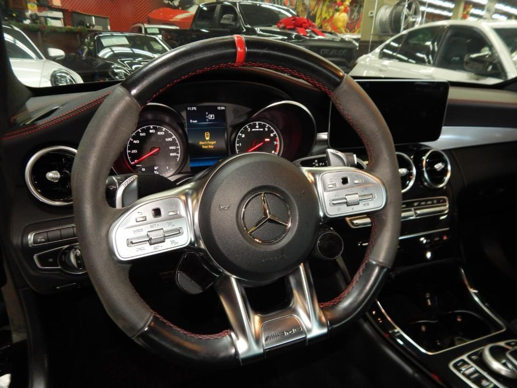used 2020 Mercedes-Benz AMG C 43 car, priced at $31,995