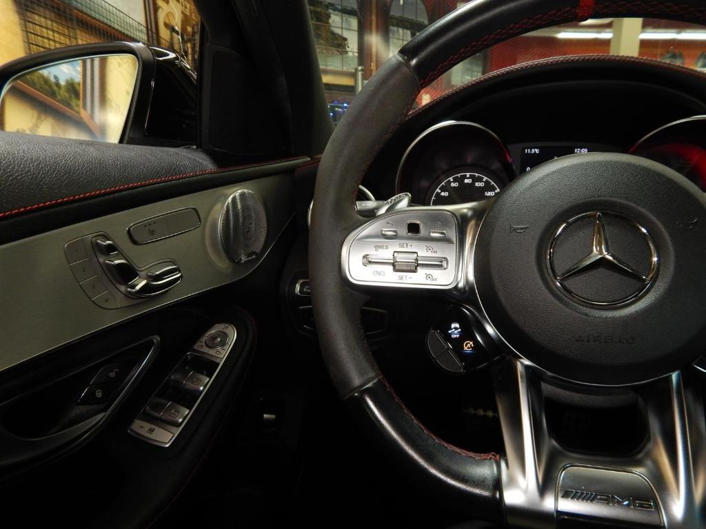 used 2020 Mercedes-Benz AMG C 43 car, priced at $31,995
