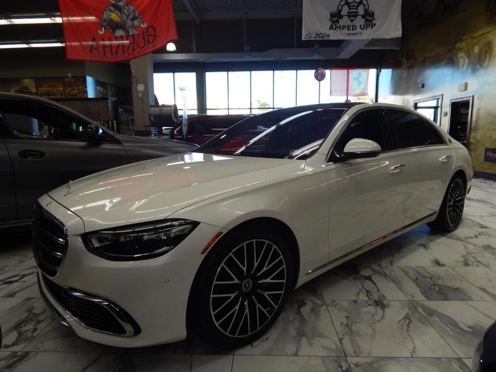 used 2022 Mercedes-Benz S-Class car, priced at $61,995