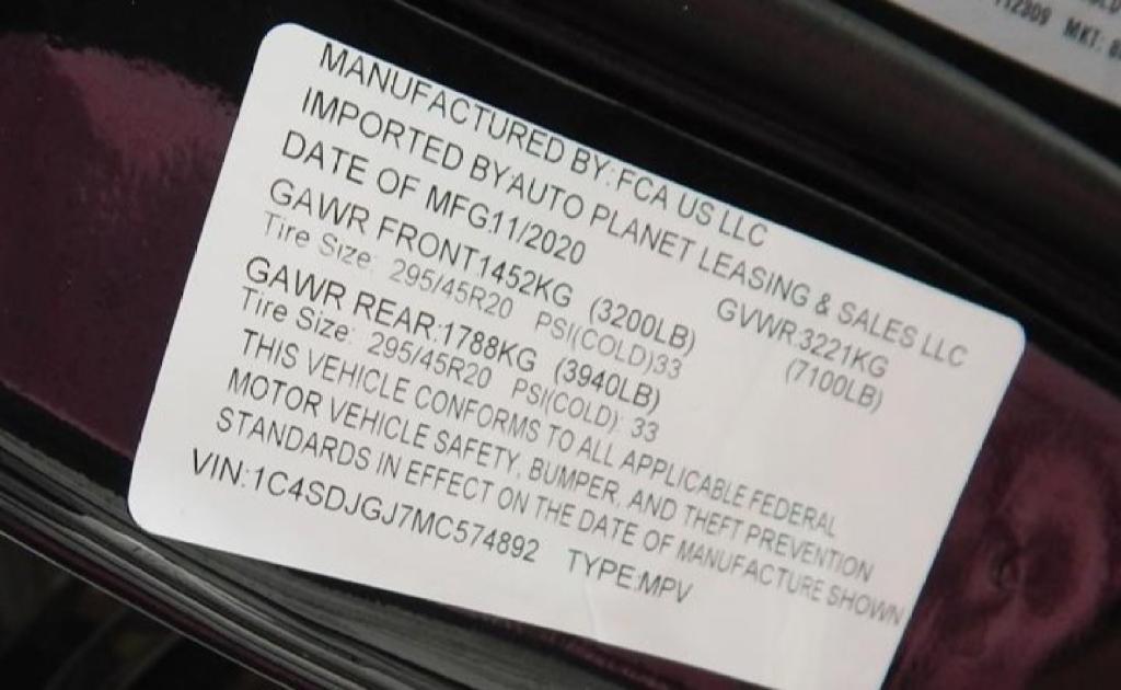 used 2021 Dodge Durango car, priced at $51,995