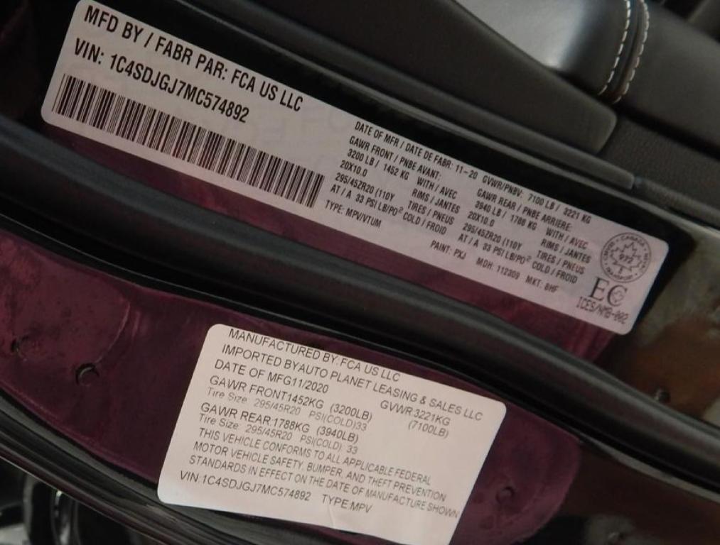 used 2021 Dodge Durango car, priced at $51,995