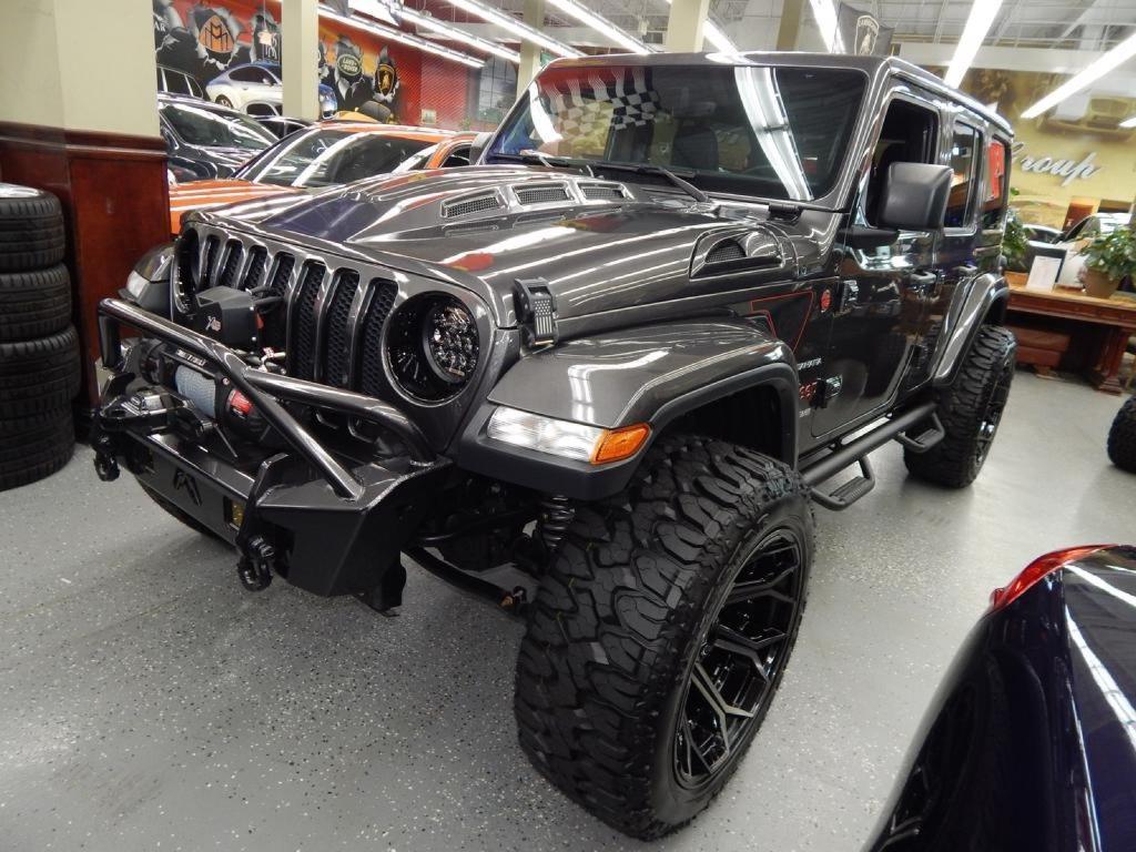 used 2020 Jeep Wrangler Unlimited car, priced at $34,995