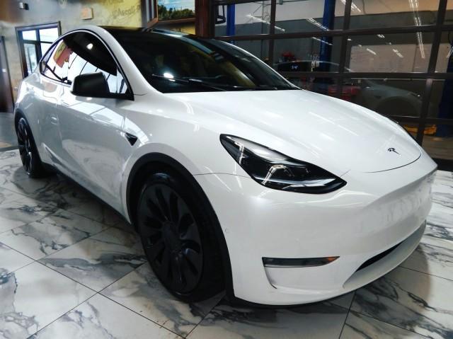 used 2021 Tesla Model Y car, priced at $27,921