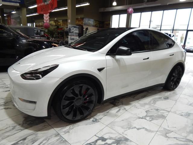 used 2021 Tesla Model Y car, priced at $27,921