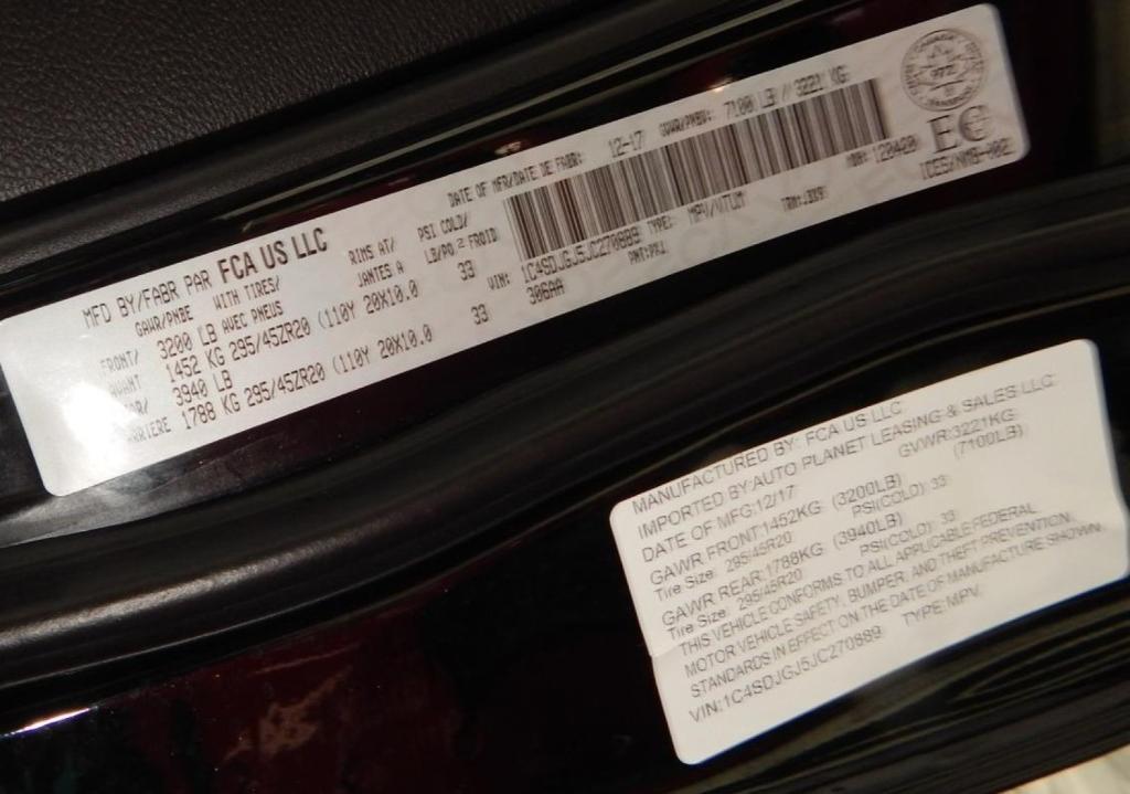 used 2018 Dodge Durango car, priced at $44,787